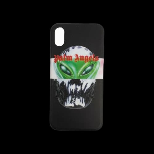 Palm Angels Alien Logo Print iPhone X Phone Case 'Black'