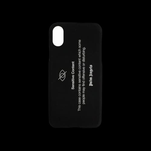Palm Angels Sensitive Content iPhone X Case 'Black'