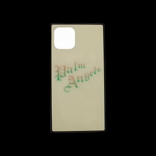 Palm Angels Gothic Logo Square iPhone XI Case 'Off-White'