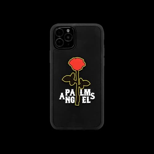 Palm Angels Rose iPhone Case 11 Pro Case 'Black/Red'