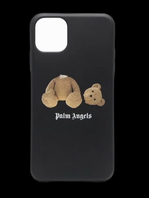 Palm Angels Kill The Bear iPhone 11 Pro Max Case Black