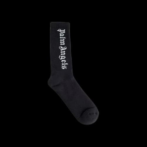 Palm Angels Classic Logo Socks 'Black/White'