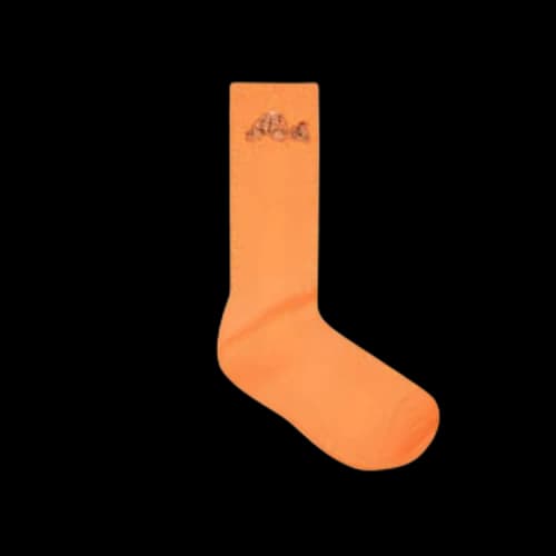 Palm Angels Bear Socks 'Orange'
