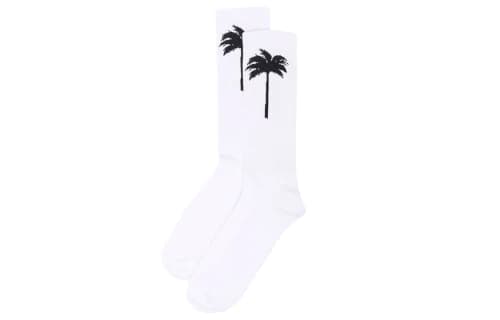 Palm Angels Palm Socks White/Black