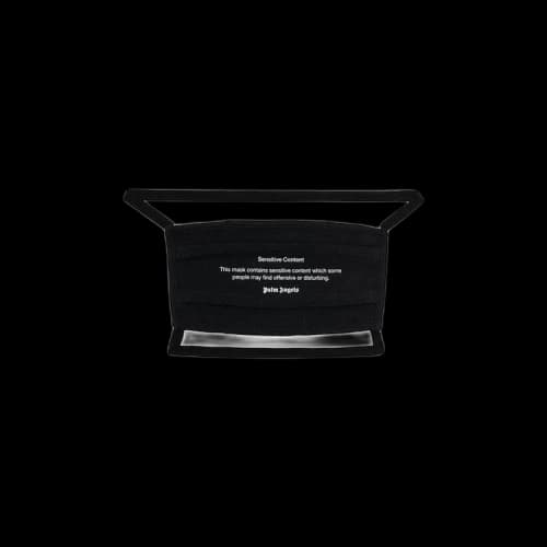 Palm Angels Sensitive Content Mask 'Black/White'
