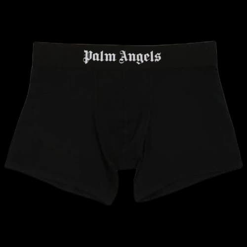 Palm Angels Boxer Briefs (Pack of 2) Black/White