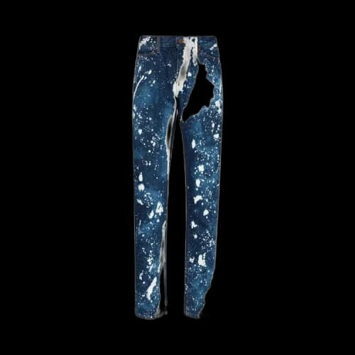 Palm Angels Galaxy Slim Jeans 'Blue'