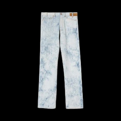 Palm Angels Monogram Loose 5 Pockets 'Light Blue'