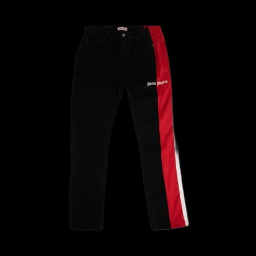 Palm Angels 3/4 Track Denim 'Red'