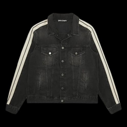 Palm Angels Track Denim 'Black White'