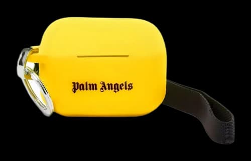 Palm Angels Classic Logo Airpods Pro Case 'Yellow/Black'