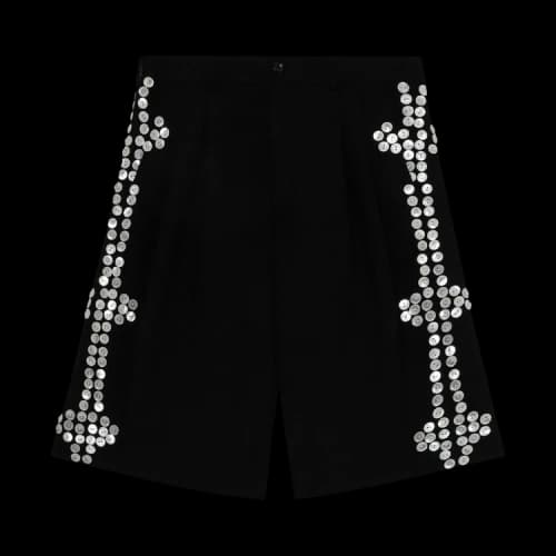 Comme des Garçons Straight Leg Shorts 'Black'