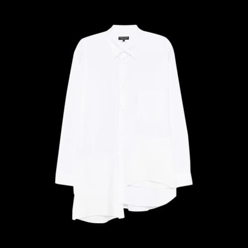 Comme des Garçons Homme Plus Single Pocket Shirt 'White/Off White'
