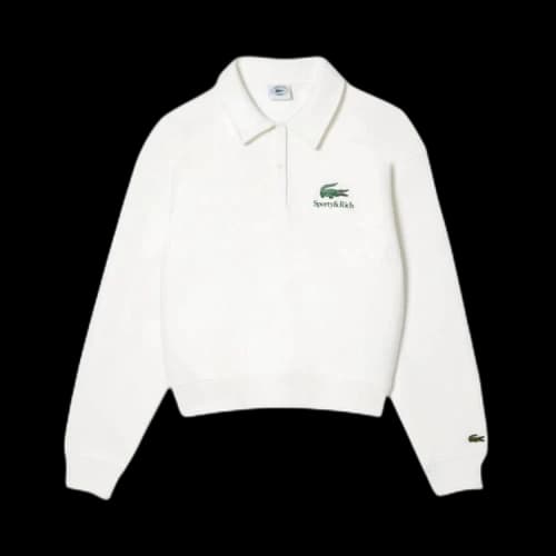 Sporty & Rich x Lacoste Serif Polo 'Farine'