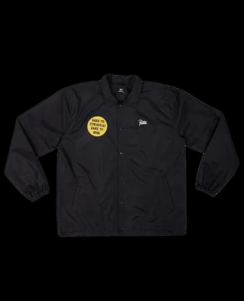Patta x Emory Douglas Coach Jacket Black