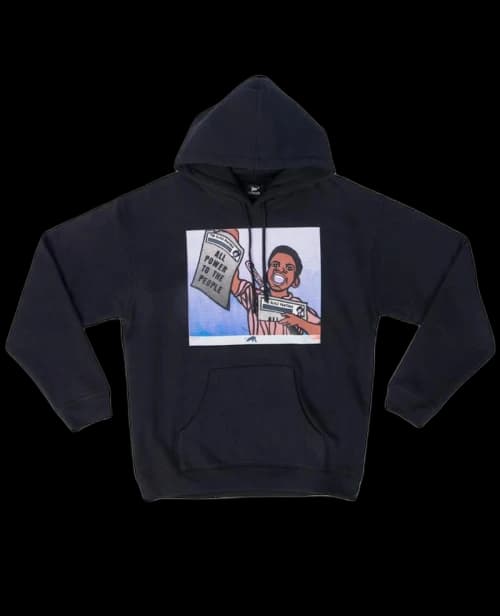Patta x Emory Douglas Hoodie Black