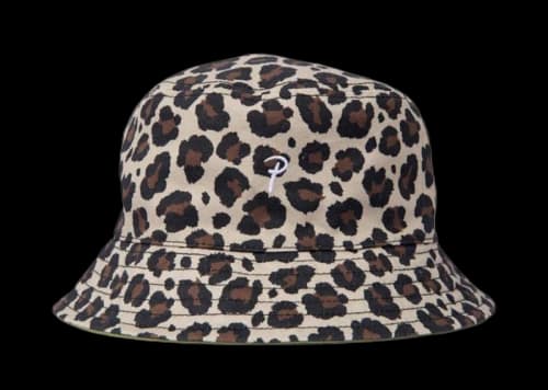 Patta Reversible Bucket Hat Classic Leopard Calliste Green