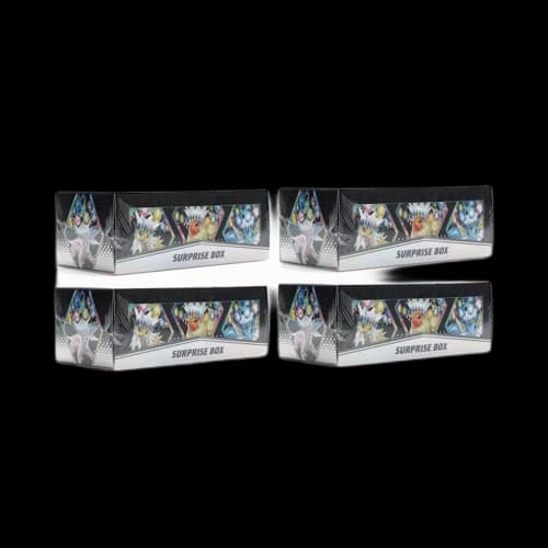 Pokémon Scarlet & Violet Prismatic Evolutions Surprise Box 4x Lot