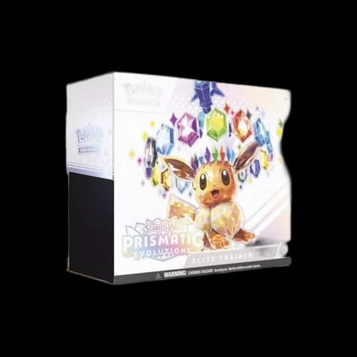 Pokémon Scarlet & Violet Prismatic Evolutions Elite Trainer Box