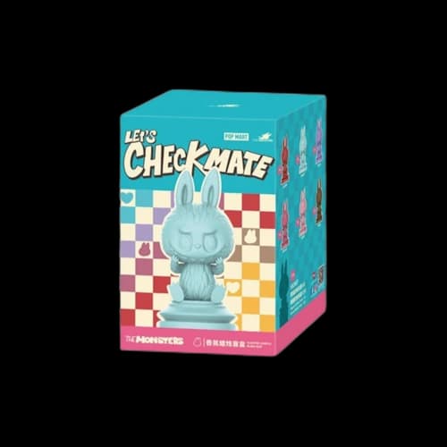 Pop Mart Labubu The Monsters Let's Checkmate Series Scented Candle Single Blind Box