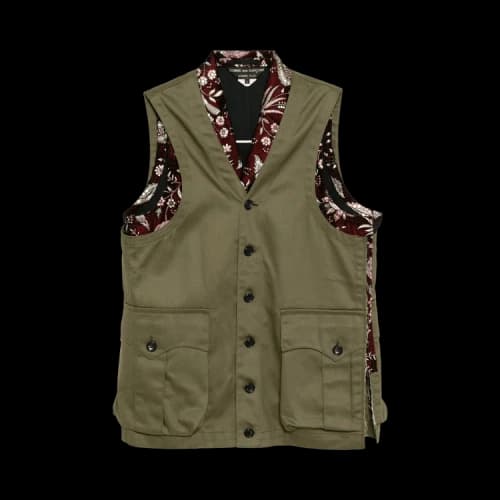 Comme des Garçons Homme Plus Pocket Casual Vest 'Burgundy'