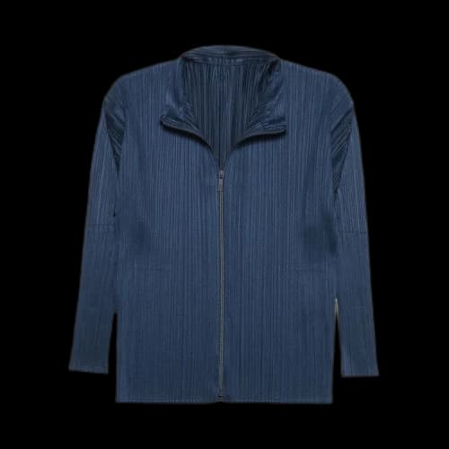 Pleats Please Issey Miyake Gusty Blouson 'Midnight'
