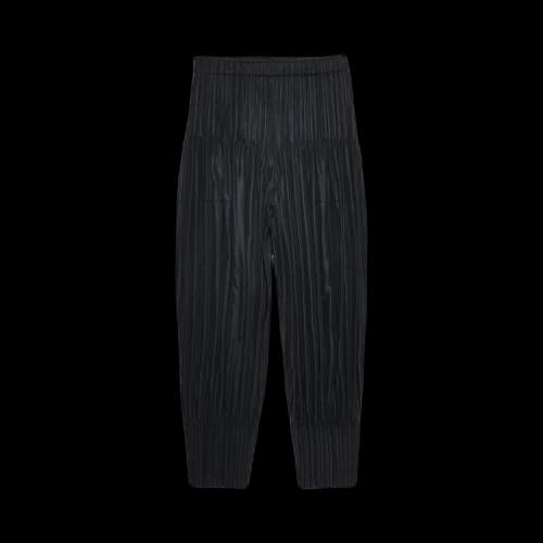 Pleats Please Issey Miyake Fluffy Basics Pants 'Black'