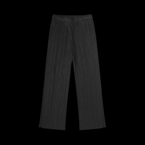 Pleats Please Issey Miyake Pleated Trousers 'Black'