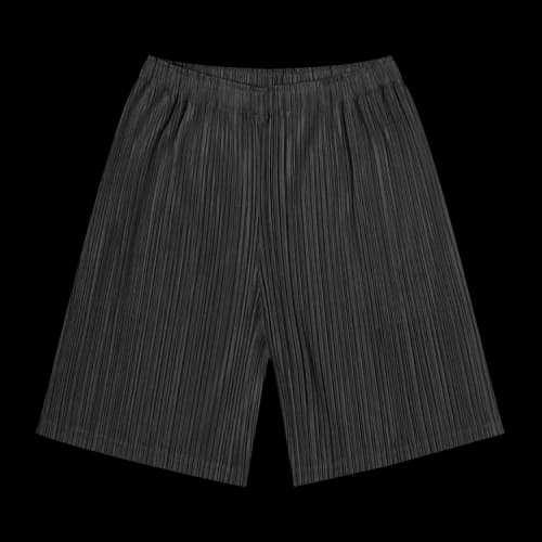 Pleats Please Issey Miyake Pleated Shorts 'Black'