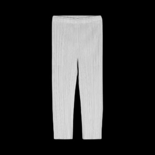 Pleats Please Issey Miyake Basics Pants 'Light Grey'
