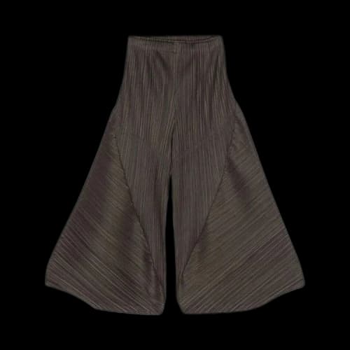 Pleats Please Issey Miyake Thicker Bottoms 2 Pants 'Khaki'