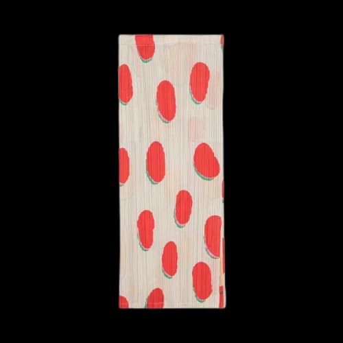 Pleats Please Issey Miyake Bean Dots Skirt 'Red'