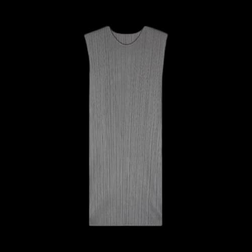 Pleats Please Issey Miyake Basics Dress 'Grey'