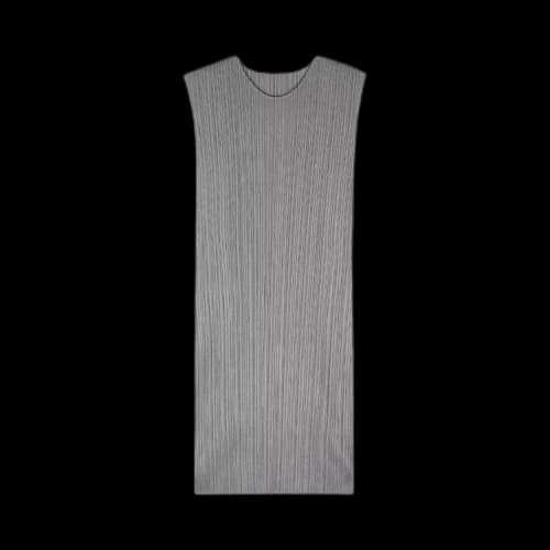 Pleats Please Issey Miyake Basics Dress 'Grey'