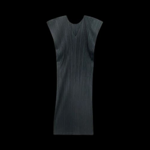 Pleats Please Issey Miyake MC March Dress 'Charcoal'