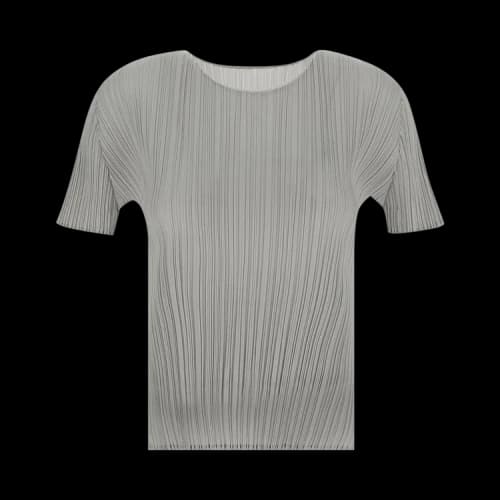 Pleats Please Issey Miyake Basic Shirt 'Grey'