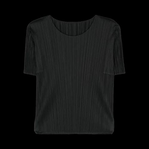 Pleats Please Issey Miyake Basic Shirt 'Black'
