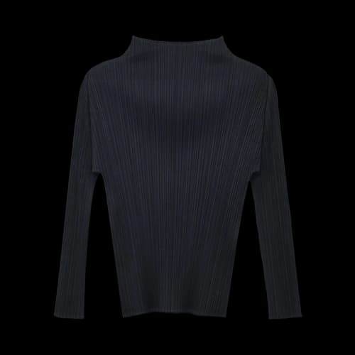 Pleats Please Issey Miyake Basic Shirt 'Black'