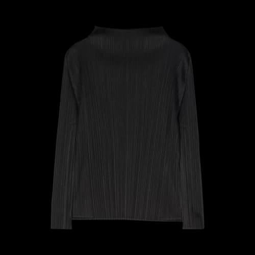 Pleats Please Issey Miyake Basic Cardigan 'Black'