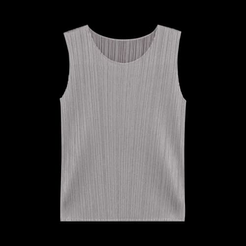 Pleats Please Issey Miyake Basics Shirt 'Grey'