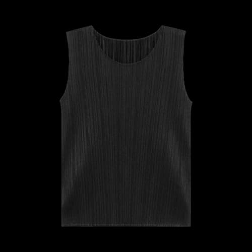 Pleats Please Issey Miyake Basics Shirt 'Black'