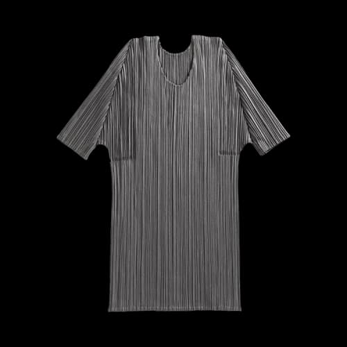 Pleats Please Issey Miyake Basics Shirt 'Grey'