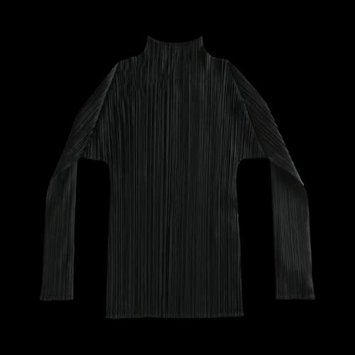 Pleats Please Issey Miyake Basics Shirt 'Black'