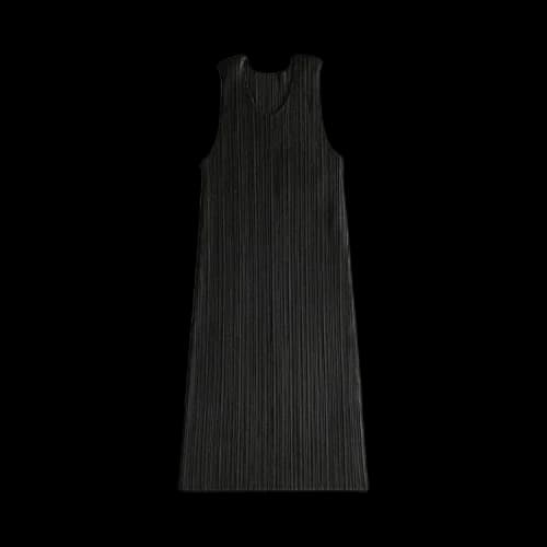 Pleats Please Issey Miyake Basics Dress 'Black'