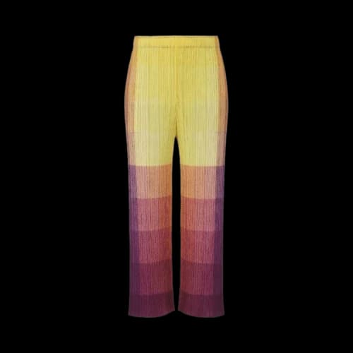 Pleats Please Issey Miyake Photon March Pant 'Yellow'