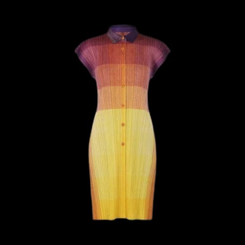 Pleats Please Issey Miyake Photon Shirt 'Yellow'