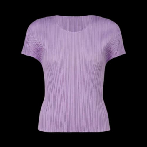Pleats Please Issey Miyake MC April Shirt 'Lilac'