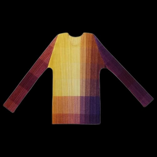 Pleats Please Issey Miyake Photon March Shirt 'Yellow'