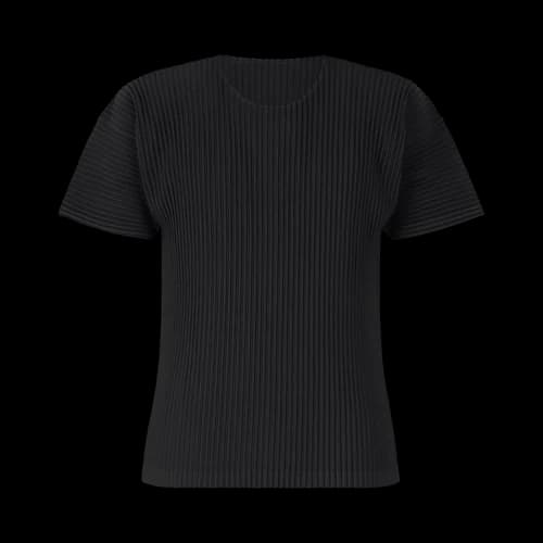 Pleats Please Issey Miyake Basics May Shirt 'Black'