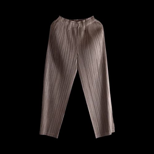 Pleats Please Issey Miyake Thicker Bottoms 'Brown'